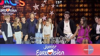 Who will compete Szansa Na Sukces 2024  JESC 2024 [upl. by Gert]