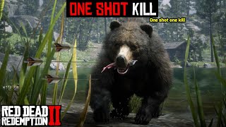 Kill Any Legendary Animal With One Shot  RDR2 [upl. by Venu]