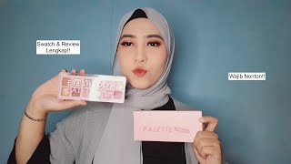 REVIEW PINKFLASH Eyeshadow Palette shade 04 [upl. by Intosh565]