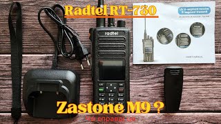 Radtel RT730  Розпаковка і короткий огляд брата близнюка Zastone M9 [upl. by Aniahs]