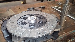 Part 2 Reynolds Boughton Rb44 new flywheel clutch and gearbox fitted [upl. by Sitnerp]