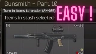 Gunsmith Part 10 GUIDE Escape From Tarkov 0135 UPDATED IN 3 Minutes eft [upl. by Analla46]