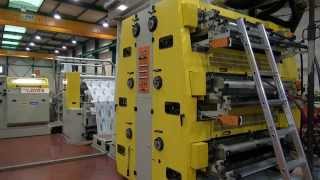 CTH1 Servotech Sheeter with Inline IF526 Flexgraphic Printer [upl. by Inez]