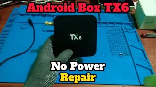 Android Box  No Power Repair [upl. by Eimorej]