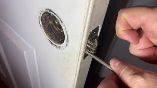 How To Fix or Replace a Broken Door Knob EASY DIY [upl. by Asenab]