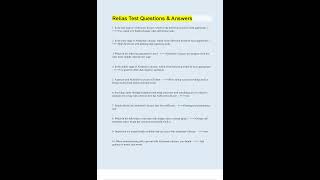 RELIAS TEST QUESTIONS EN ANSWERS WITH 100 CORRECT ANSWERS UPDATED EN VERIFIED [upl. by Fleisher]