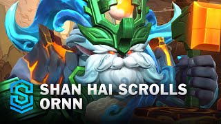 Shan Hai Scrolls Ornn Wild Rift Skin Spotlight [upl. by Danete452]