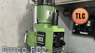 Emco FB2 Milling Attachment Fräsaufsatz Fräse Fräseinheit Fräsmaskin Milling Machine [upl. by Ross]