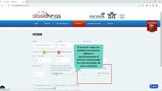 Como usar cotizador courier envíos a Colombia en web Alaslatinas [upl. by Aekin288]