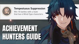 Tempestuous Suppression  Honkai Star Rail Hidden Achievement Guide [upl. by Irrot]