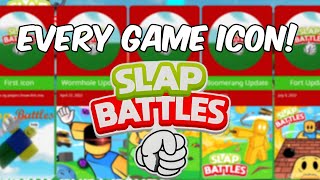 Every Game Icon In Slap Battles 2024 UPDATED [upl. by Naejamron]