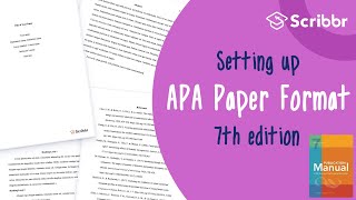 APA 7th Edition Set up an APA Format Paper in 6 Minutes  Scribbr 🎓 [upl. by Yrkcaz]