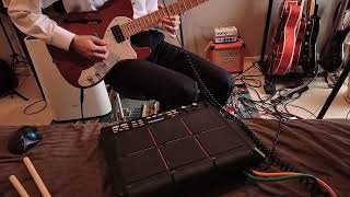 Jazzy Dream Pop Improvisation Jam Teleaster Thinline and SPDSX guitar livelooping improvisation [upl. by Tewfik539]