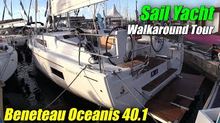 2022 Beneteau Oceanis 401  Perfectly Sized Sail Yacht [upl. by Gareri]