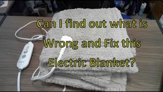 How to test and fix a Heated Blanket Controller [upl. by Ephrayim]