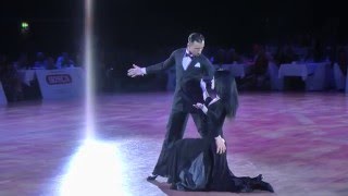 Marco Spadafora  Edvige Maria Bilotti  World Championship Show Dance Standard  Amber Couple 2016 [upl. by Thibaut]