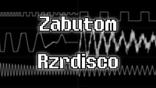 Zabutom  “Rzrdisco” XM Oscilloscope View [upl. by Ardried]