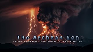 The Archean Eon A Journey Through Earths Ancient Epoch 40 to 25 Billion Years Ago [upl. by Letreece]