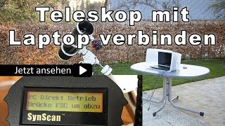 TeleskopEQ6R mit LaptopPC verbinden EQMOD  Teil 2 [upl. by Asyl]