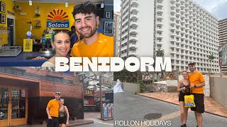 BENIDORM VLOG  Mateo’s bar  The Solana  Neptunes bar  Spending a day in Benidorm [upl. by Esinrahs]