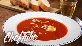 Comment Faire une Soupe De Tomates  Recette dans la description [upl. by Naes298]