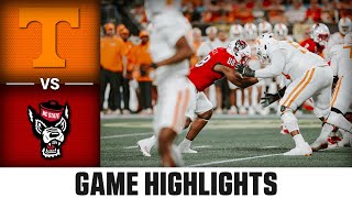 Tennessee vs NC State Game Highlights  2024 ACC Football [upl. by Albemarle]