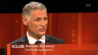 Matthias Schranner beim SRF Club  TV 17 Juli 2018 [upl. by Drucilla]