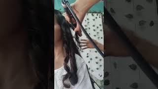 Hair curler medium easymekup youtubeshorts [upl. by Halyahs]