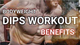 DIPS WORKOUT  BENEFITS [upl. by Michelina]