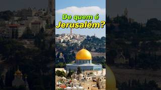 Quem dominou Jerusalém por mais tempo jerusalem israel palestina historia [upl. by Ahtera]