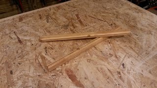 Making a rag rugging cutting gauge [upl. by Gladis]