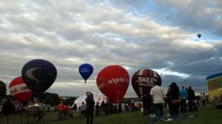 Bristol international balloon fiesta 2013 timelapse [upl. by Bencion]