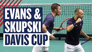 Highlights  Evans amp Skupski v Ebden and Purcell  Great Britain vs Australia  Davis Cup 2023  LTA [upl. by Giwdul]