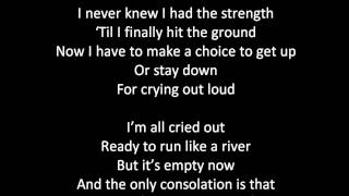 Kree Harrison All Cried Out LYRICS [upl. by Acire999]