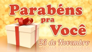 15 de novembro 🥳 Feliz Aniversário  Mensagem de Aniversário Linda para Emocionar [upl. by Ajnek]