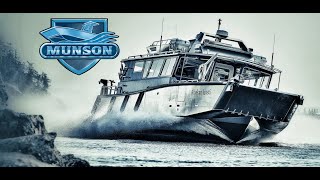 Munson Boats 50 Expedition Landing Craft For Glacier Bay AK [upl. by Connor350]