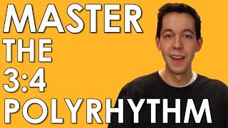 POLYRHYTHM Learn and MASTER 34 and 43 MUSIC THEORY  RHYTHM COUNTING [upl. by Tavie]