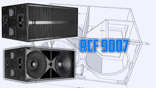 PLAN RCF 9007 direct Subwoofer Skema box rcf 9007 [upl. by Acinelav]