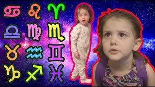 Zodiac Signs As KIDS  Astrology FUNNY compilation [upl. by Millburn]