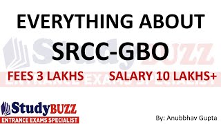 Everything about SRCCGBO Exam pattern Syllabus Cutoffs  Fees 32 lakhs Placement 10 Lakhs [upl. by Eninnej]