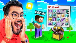 MINECRAFT  OP Chest OP Loot 🔥🔥 FunnyHindi  Hitesh KS [upl. by Ogdon]