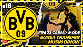 FIFA 23 BVB Career Mode  Transfer Budget €100M Dortmund Datangkan Midfielder Baru 16 [upl. by Annahsat]