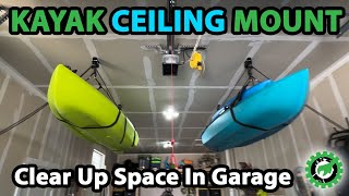 Ceiling Mount Kayaks [upl. by Cheke]