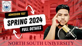 North South University Admission Spring 2024NSU Spring 2024Paid Course [upl. by Vesta]