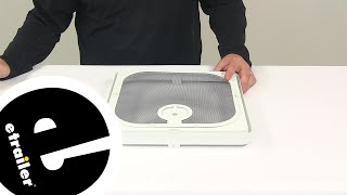 etrailer  Ventline RV Vents and Fans BVC057341 Review [upl. by Jerol]