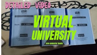 Virtual university 001 books📚detailed videovirtualuniversity subscribe books [upl. by Seibold]