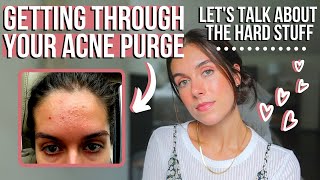 GETTING THROUGH YOUR TRETINOIN PURGE  TIPS FOR YOUR MENTAL HEALTH AND SKIN  Rudi Berry [upl. by Matland]