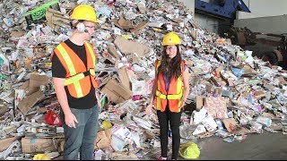 Tour of Londons Recycling Centre [upl. by Cyprus778]