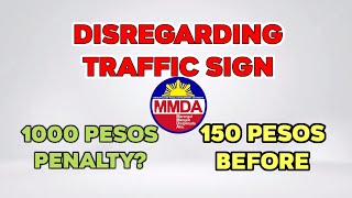 1000 Pesos traffic violation mmda trafficviolation [upl. by Relyhcs943]