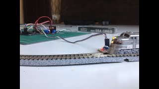 Automated point to point model railroad  Arduino controlled [upl. by Cavit552]